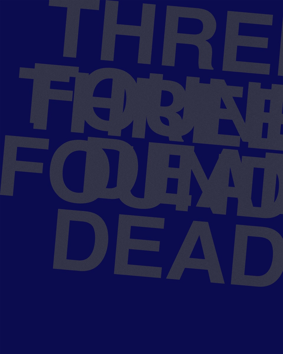 THREE FOUND DEAD by Chris Horner, Image 1.