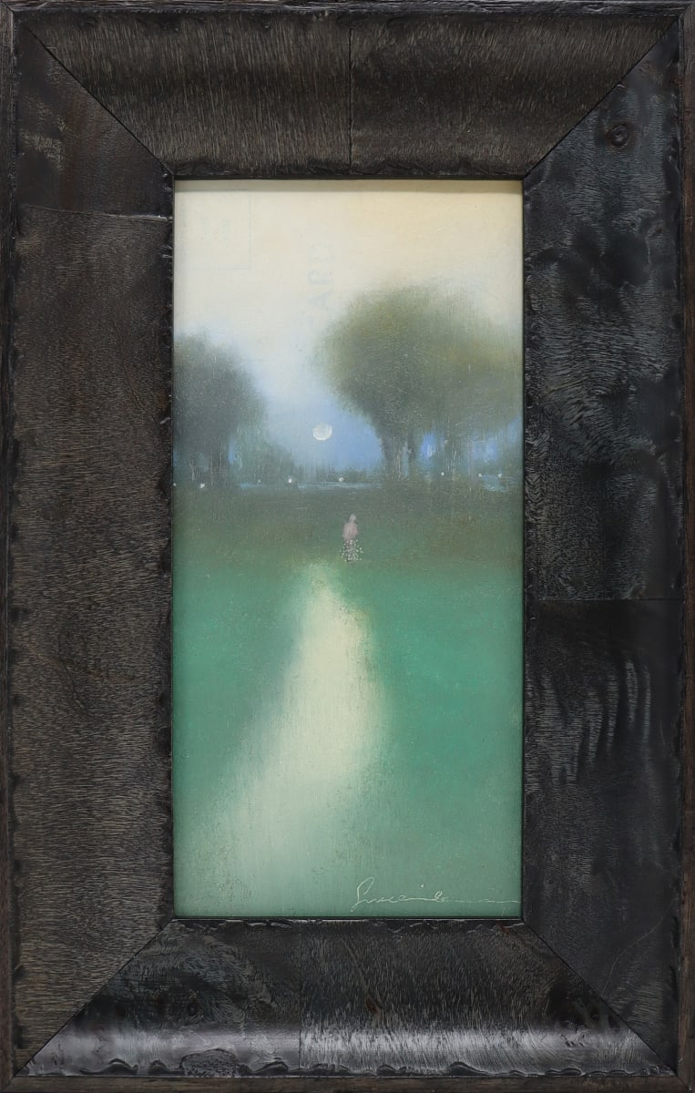 Distant Moon (Green) by Scott E. Hill, Image 1.