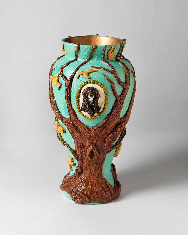 Triggers Vase by Kathy  Halper 