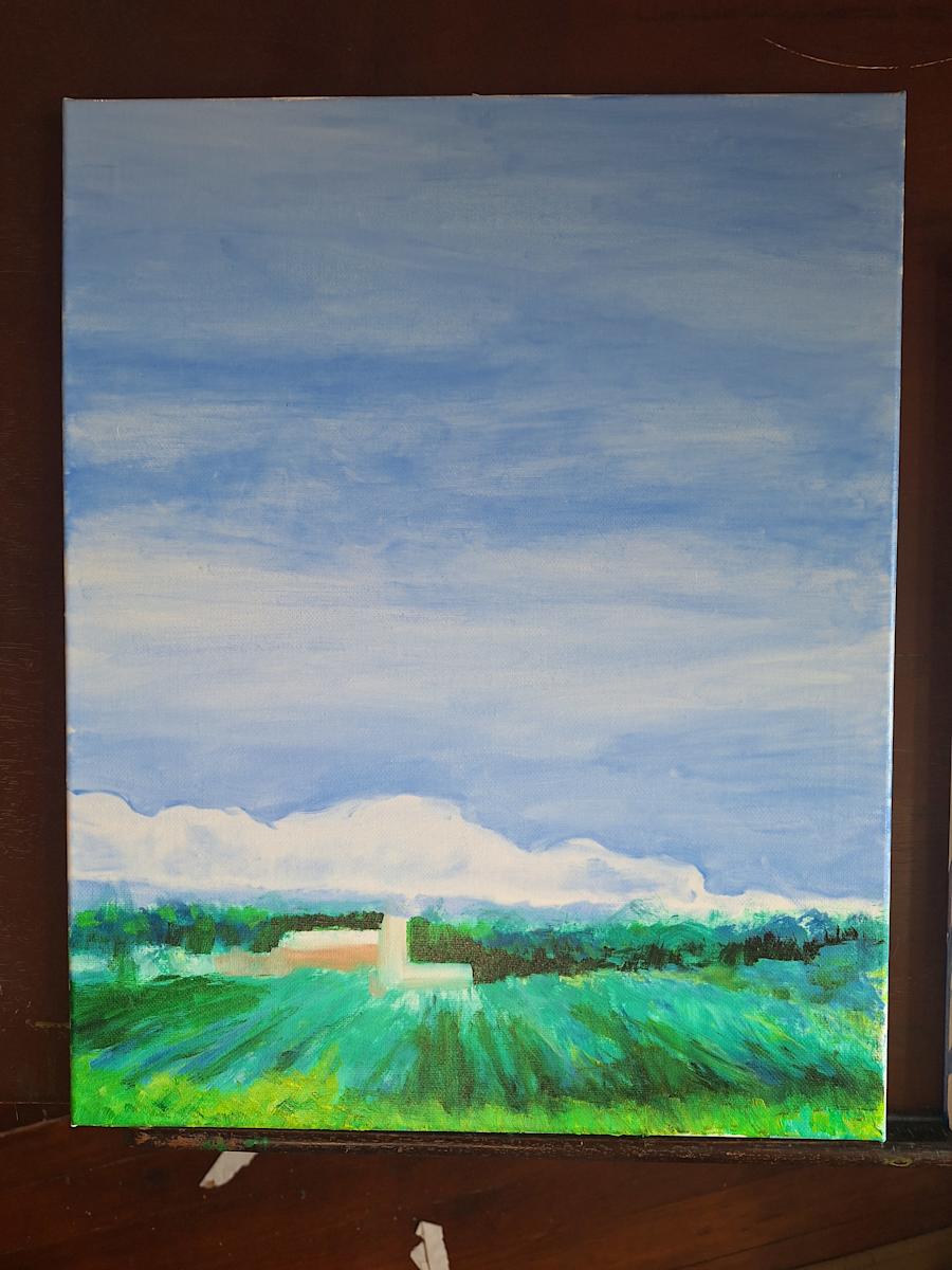 Farm Scene by Amy Townsend 
