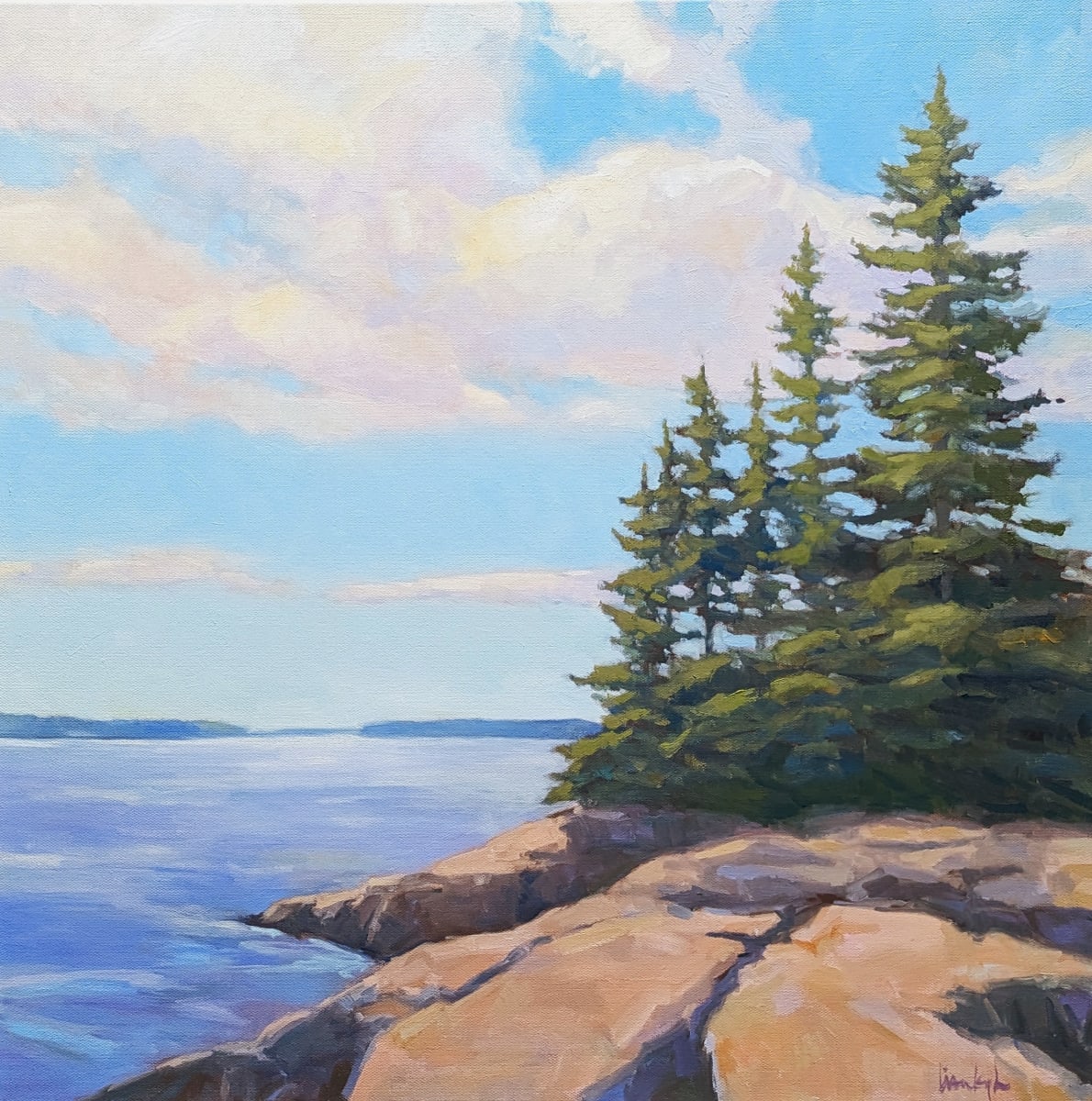 One Fine Day, Birch Point by Lisa Kyle, Image 1.