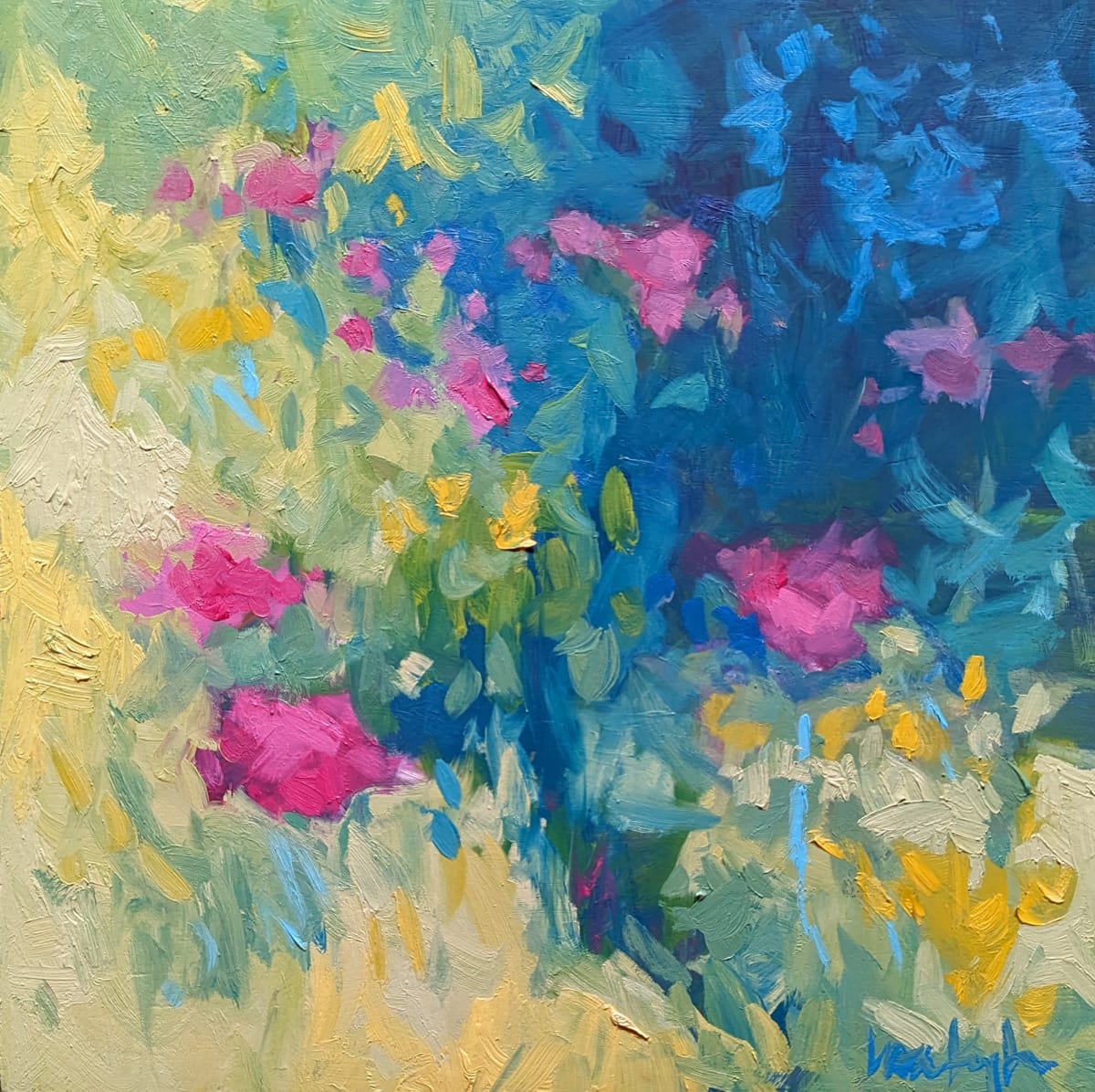 In a Summer Garden by Lisa Kyle 