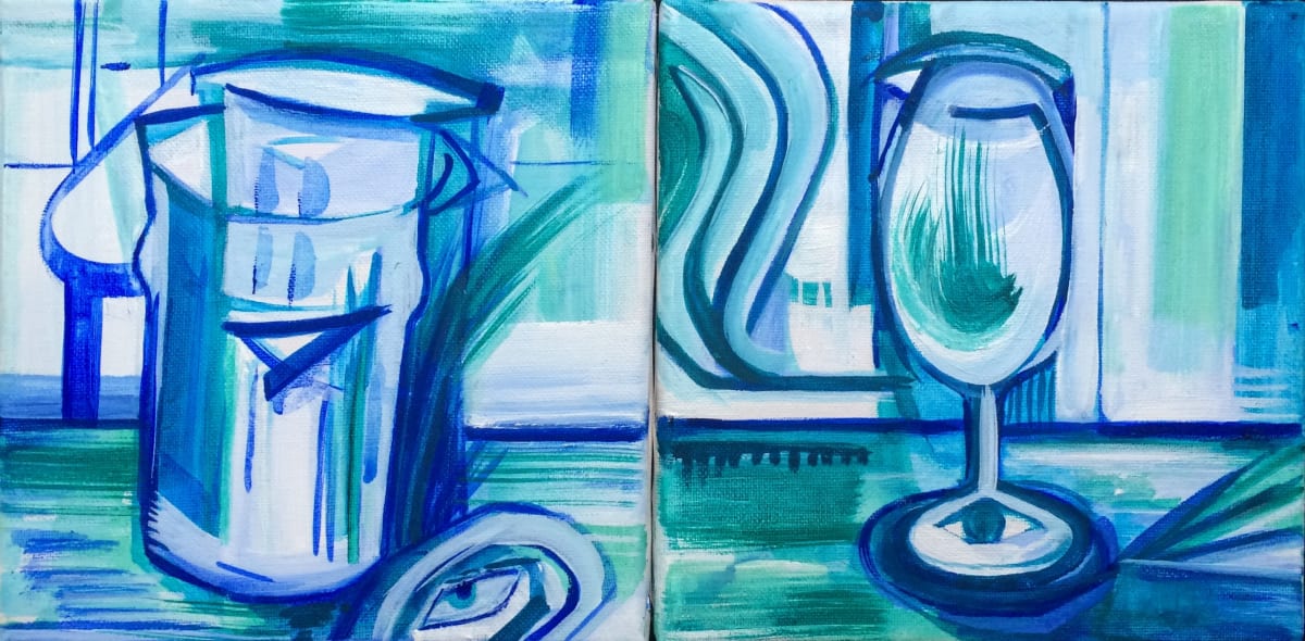 Beer & Wine: His & Hers (Diptych) 