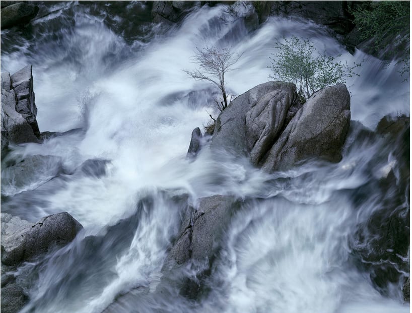 Cascade Creek, Spring, Yosemite 1987 by Charles Cramer 