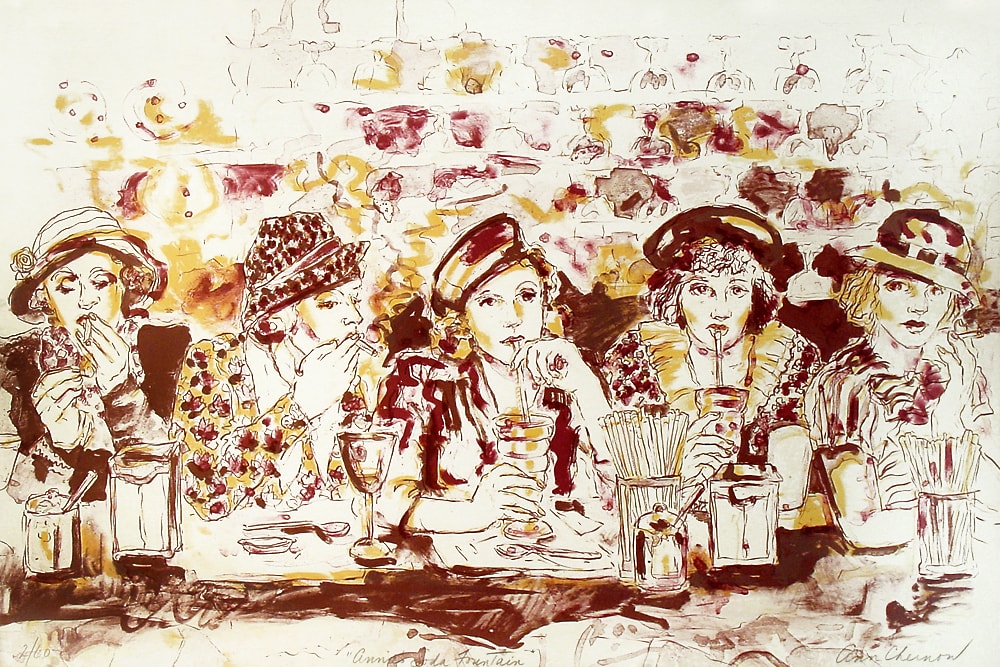 Annie's Soda Fountain by Ann Chernow 