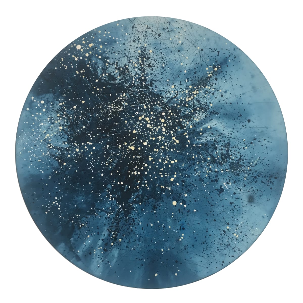Indigo Web by Sharon Molloy 