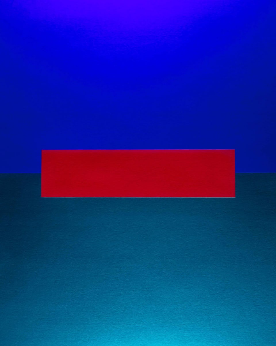 #106 - Blue and Stone with Red by Adam Rose 