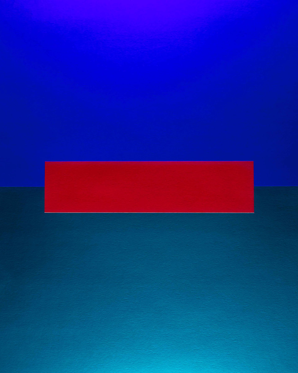 #106 - Blue and Stone with Red by Adam Rose, Image 4.