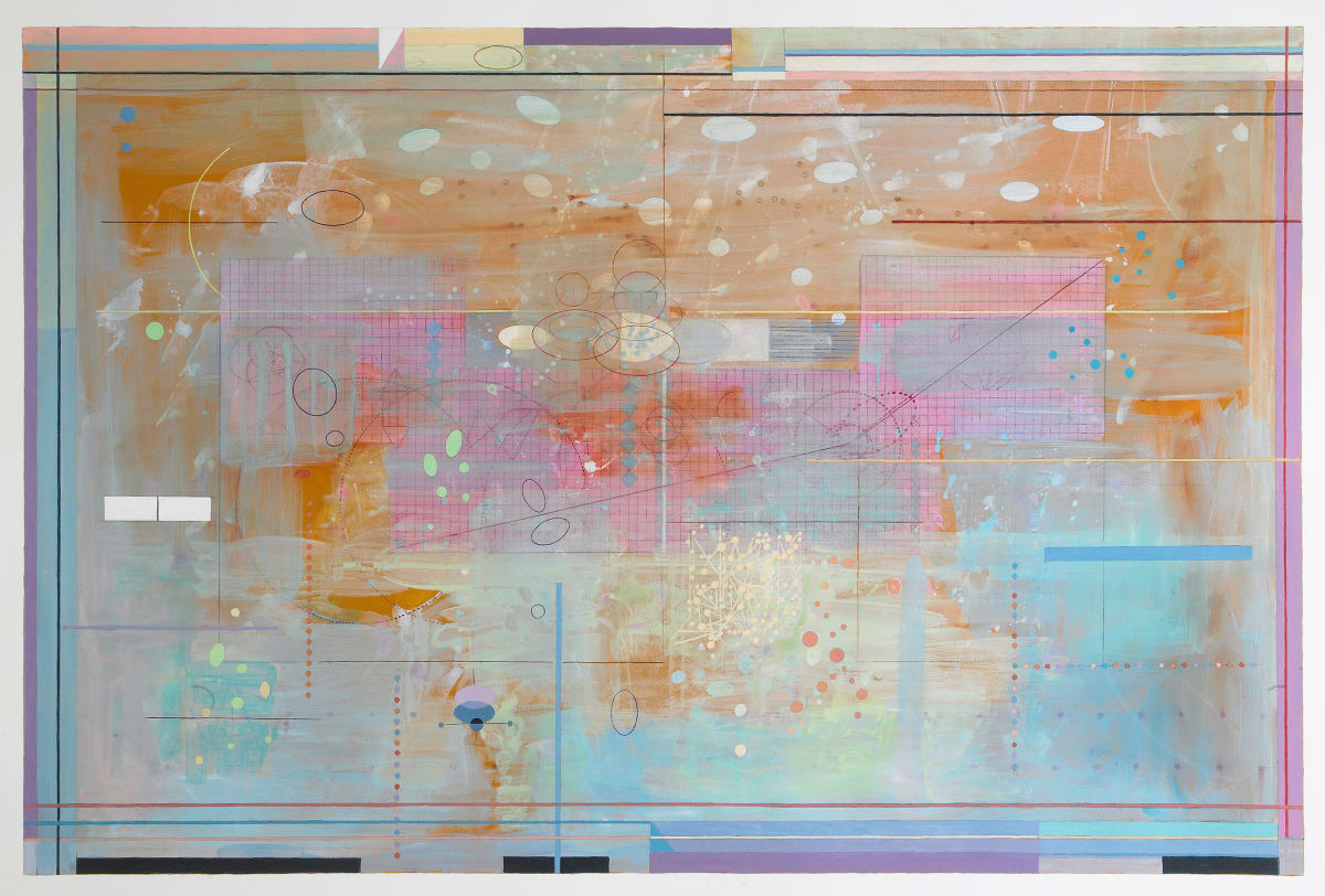 Twilight Sky by Rosalyn Richards  Image: Rosalyn Richards_Twilight Sky_acrylic on paper