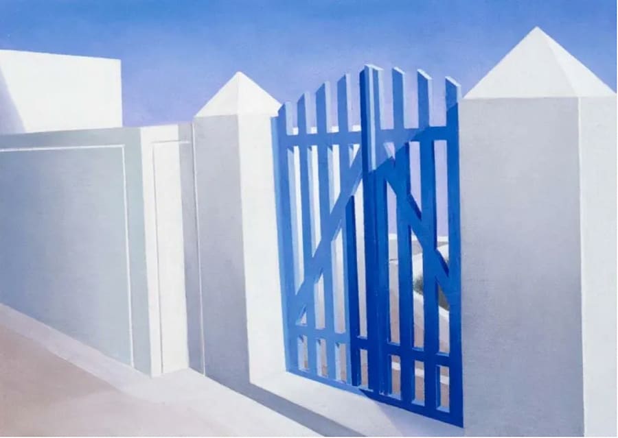 Blue Gate by Elena Borstein 
