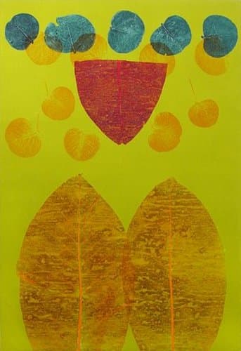 Falling Leaves 5 by Joan Giordano 