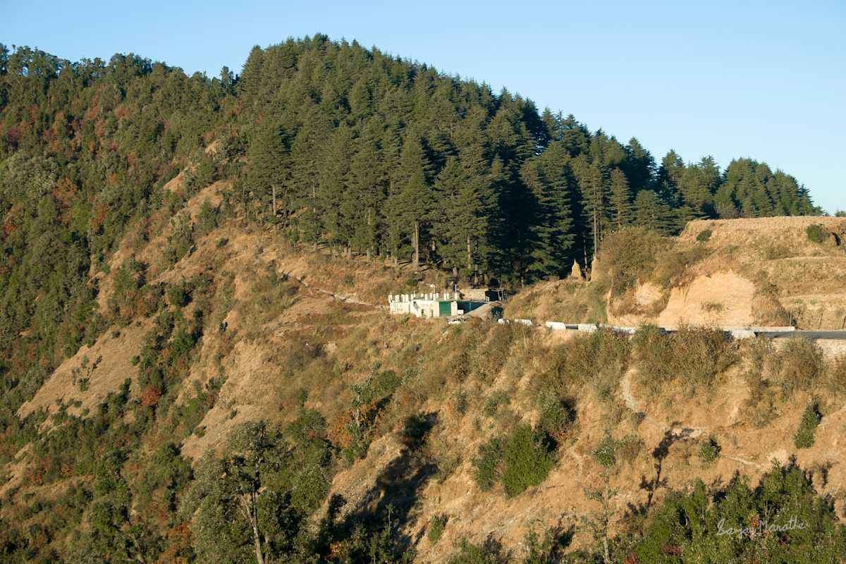 Mountain Landscape-1, Tehri Garhwal (2005) by Sanjay Marathe  Image: Mountain terrain landscape in Garhwal, Uttarakhand, India.