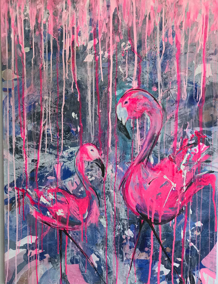 Flamingo Rain 