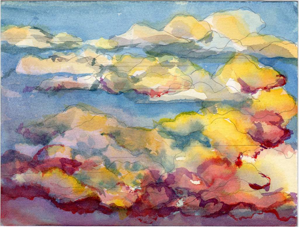 fire sunset by Jenny Walton, Image 1.