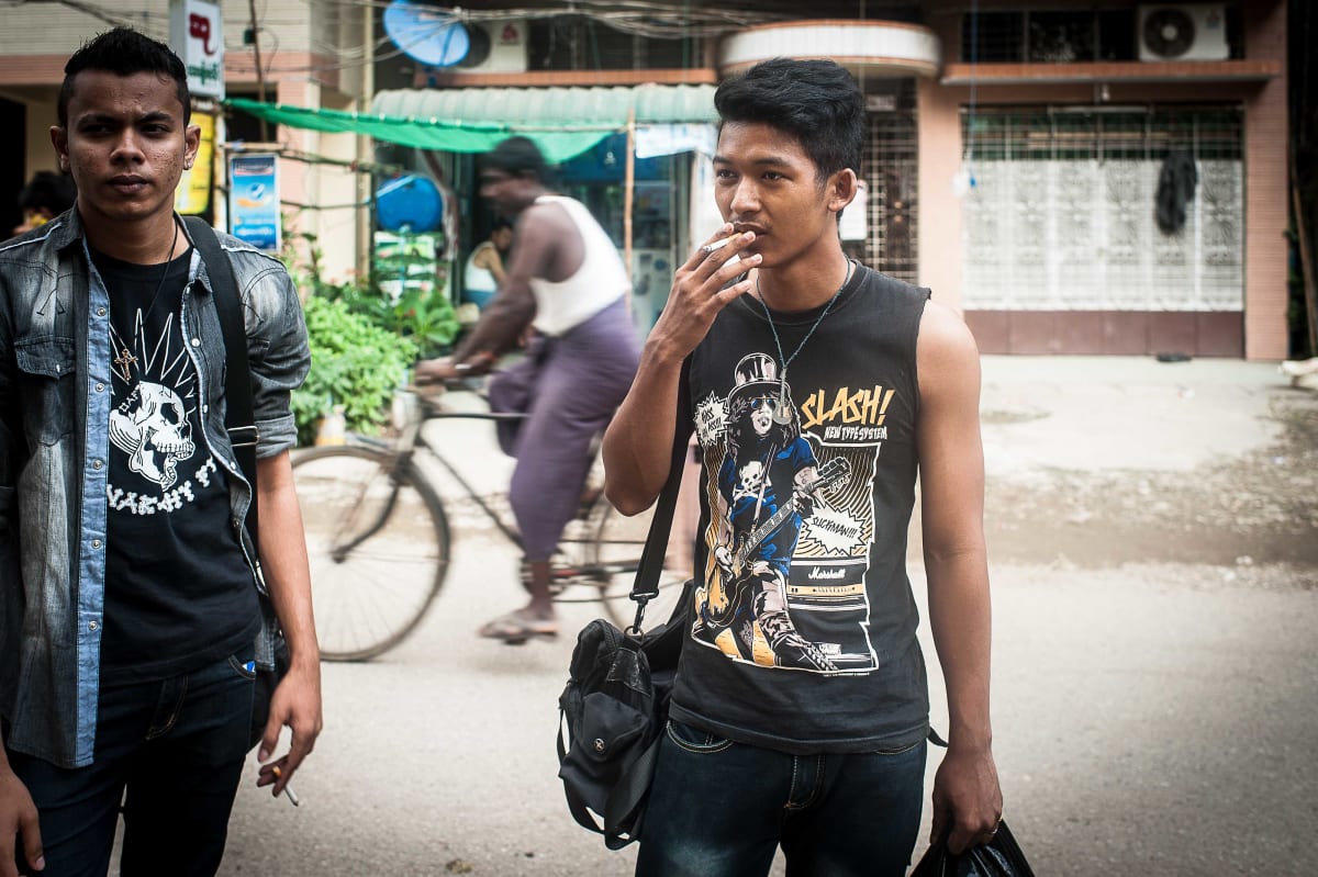 Untitled (Slash)  Image: Members of the group Our Anarchy Focus.