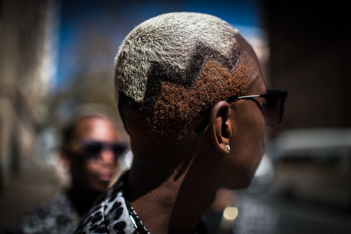 Untitled (Zig-Zag) by Daniele Tamagni Foundation  Image: A member of Samgnori Dance Crew.