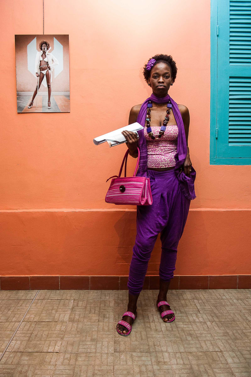 Untitled  Image: Young 'diskette' in Dakar.