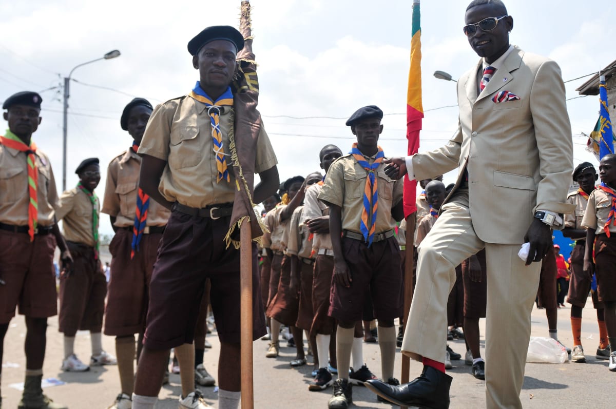Untitled  Image: Young men in uniform. Brazzaville, Congo (2008)