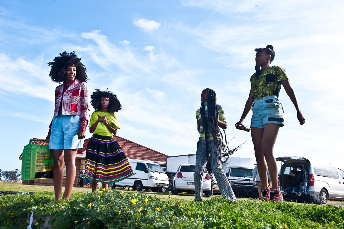 Untitled  Image: Solange Knowles during the filming of the music video "Losing You".