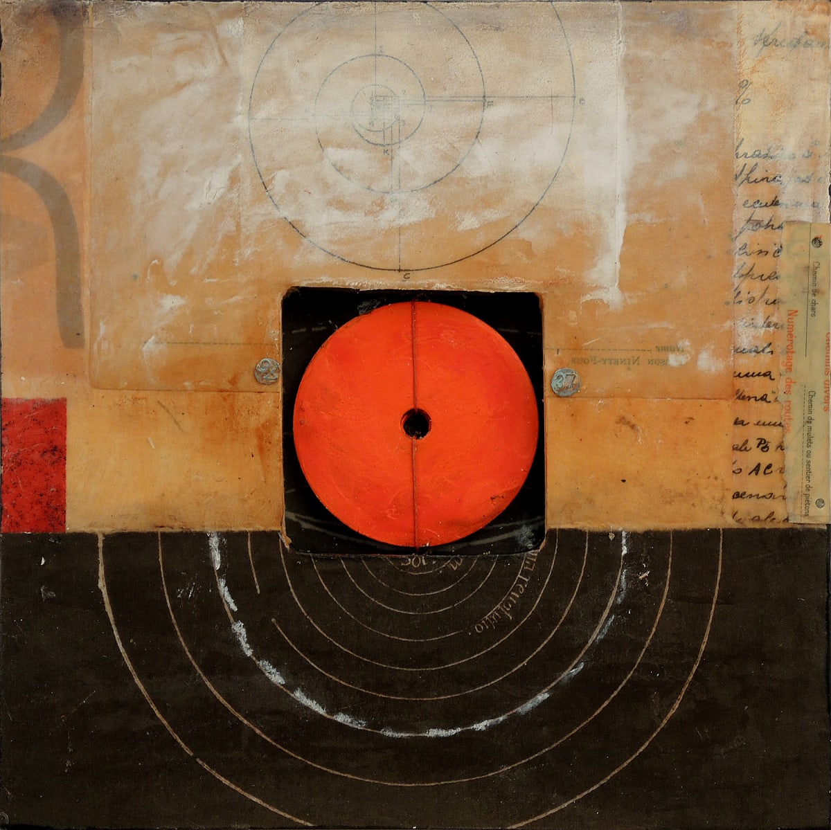 Distance+Observation series 1, framed in black (not shown) 