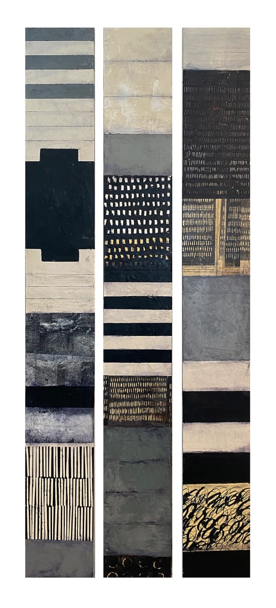 Black + White Totems, Image 1.