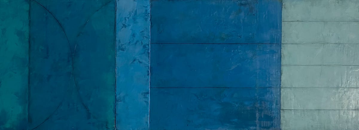 Blue Theorem 3 by Graceann Warn 