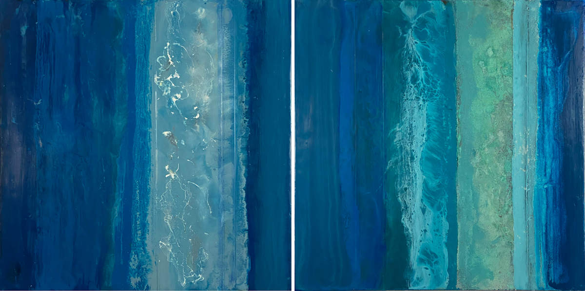 Ocean Diptych by Graceann Warn, Image 5.