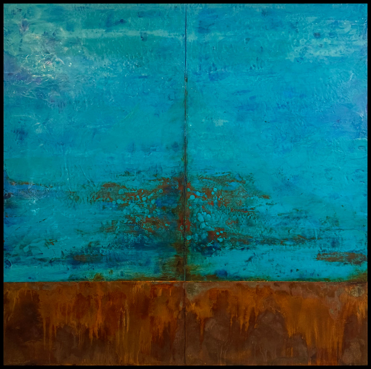 sea wall 4 by Graceann Warn 