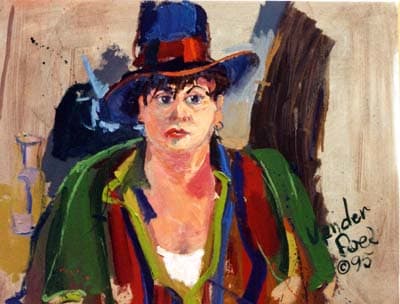 DELI LADY  Image: Girl with blue hat