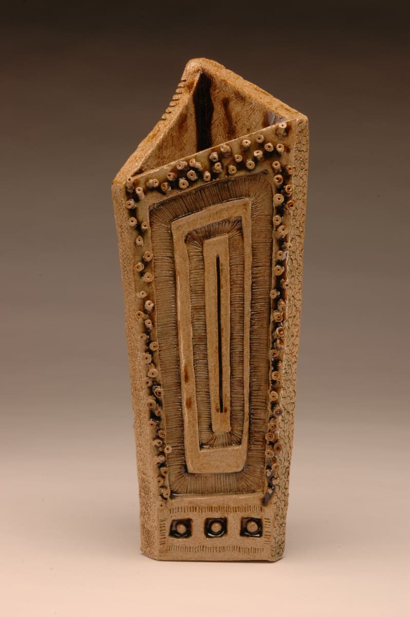 Triangle Vase by Bill Cohn 