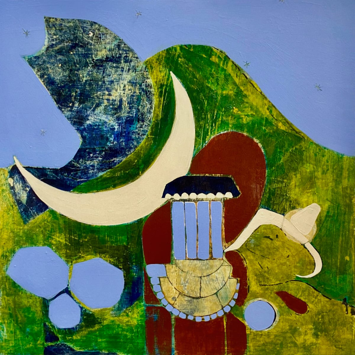 Catch A Star by Bernadette Youngquist  Image: Catch A Star 20x20 inches