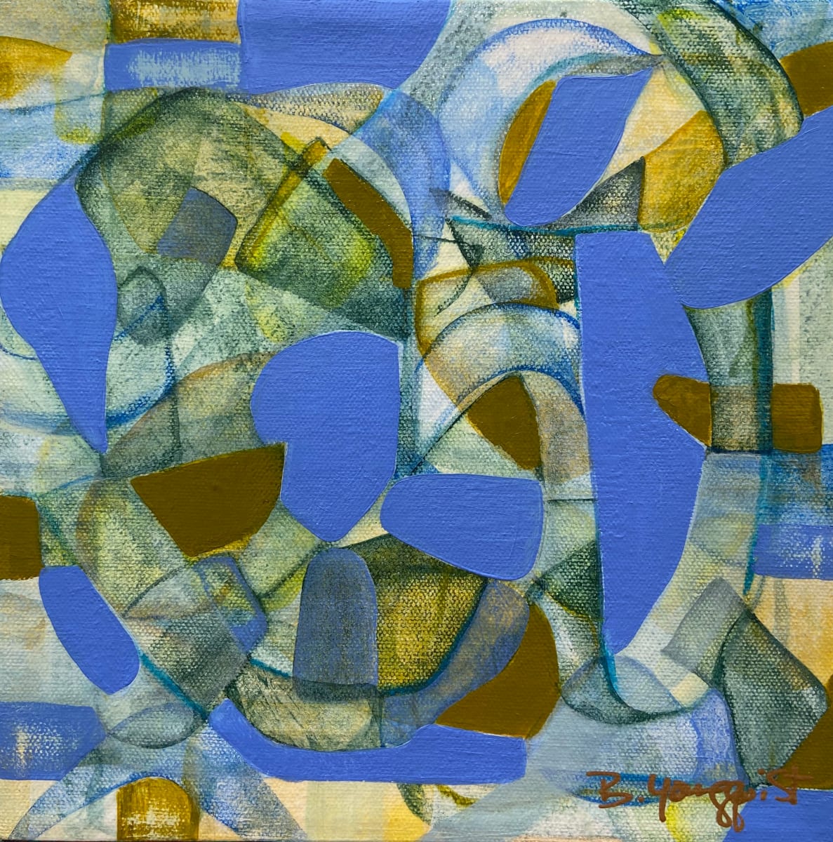 Periwinkle Expanse by Bernadette Youngquist 