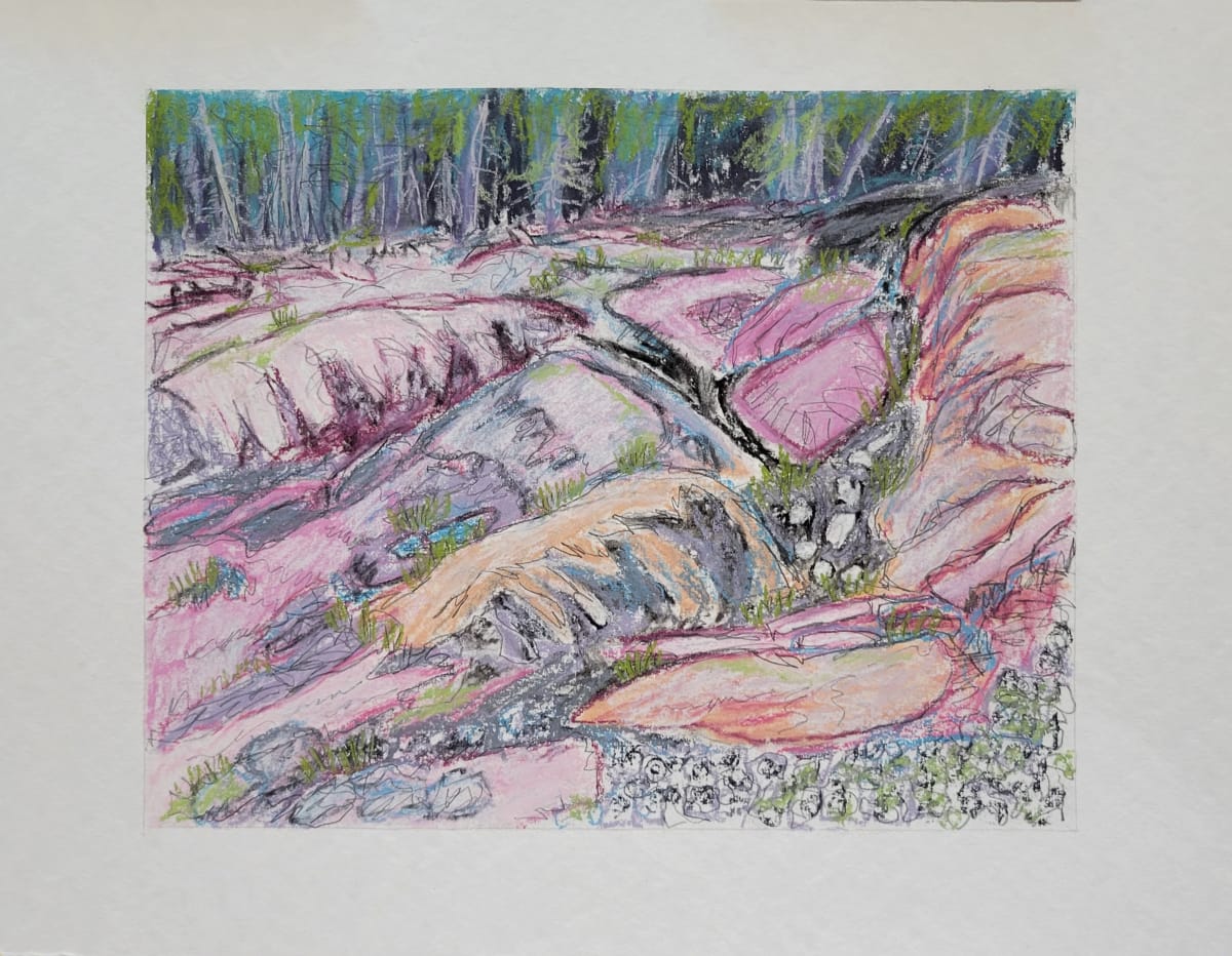 Rocks Above the Quarry by Susan G Abbott, Image 2.