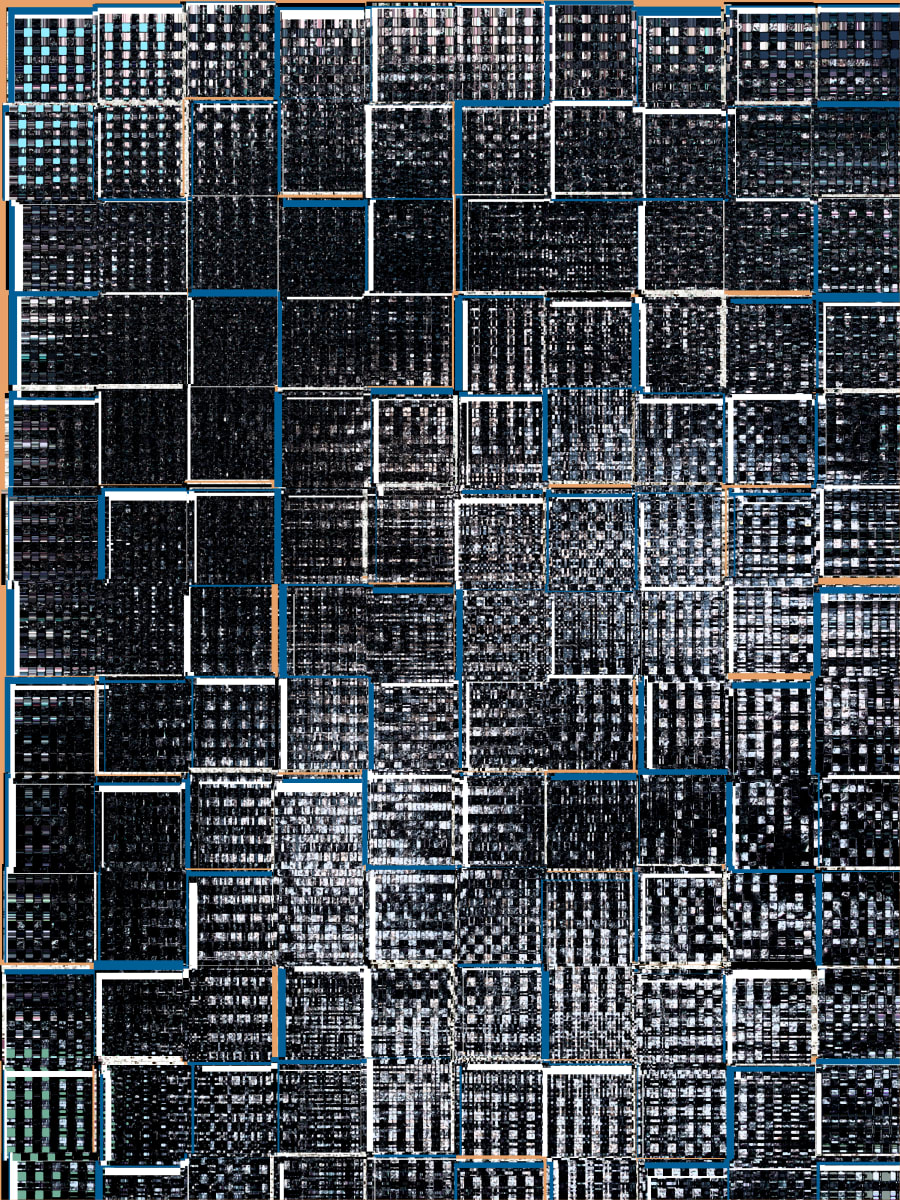 A face passing in a crowd. 