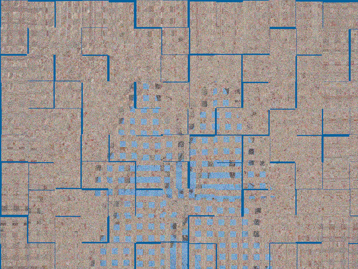 Blue Spears, Image 1.