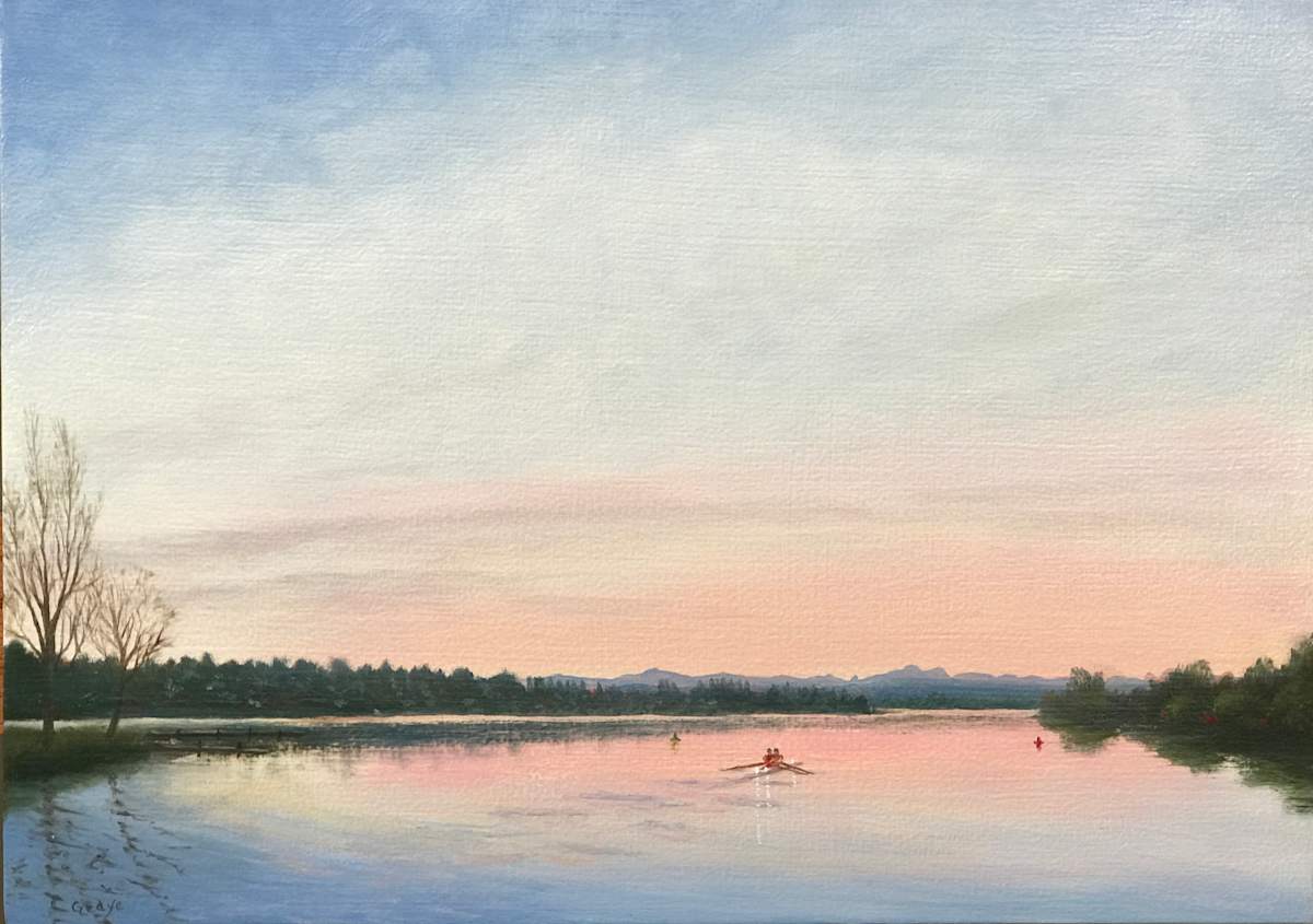 Towards Fox Point (Study) by Christine Gedye, Image 1.