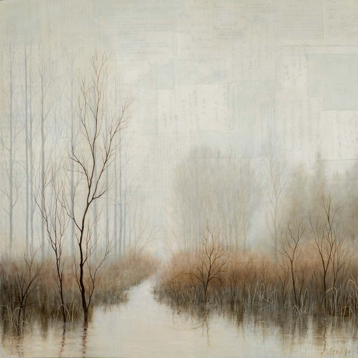 Embraced by Quiet by Christine Gedye 