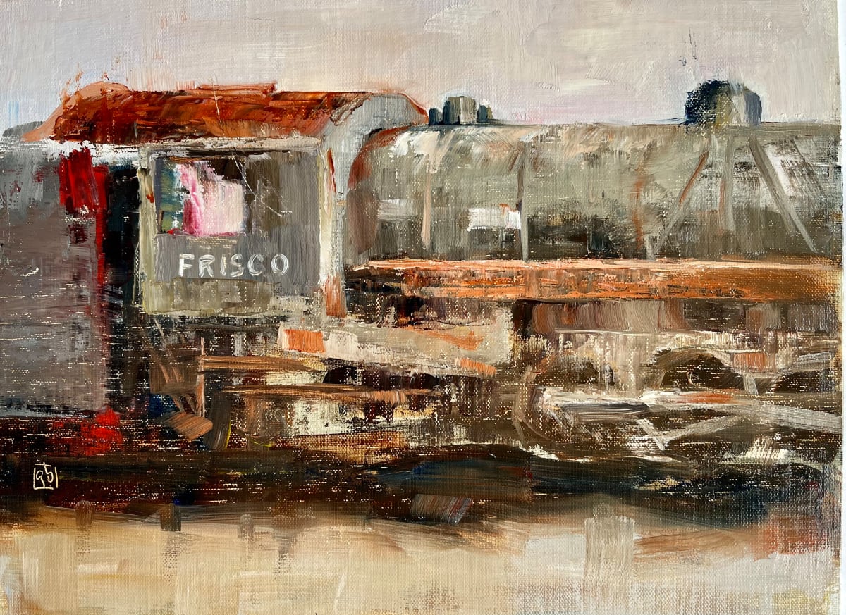 Frisco by Glenda Brown  Image: Frisco, painted on location
