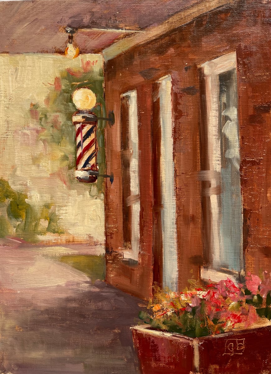 Clean Cut by Glenda Brown  Image: The old time barber shop is where the hair was cut short