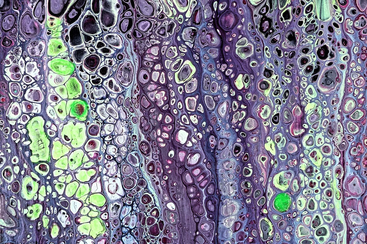 Cellular Dreams by Will Schmahl  Image: An intricate, organic tapestry that feels both microscopic and cosmic in scale.