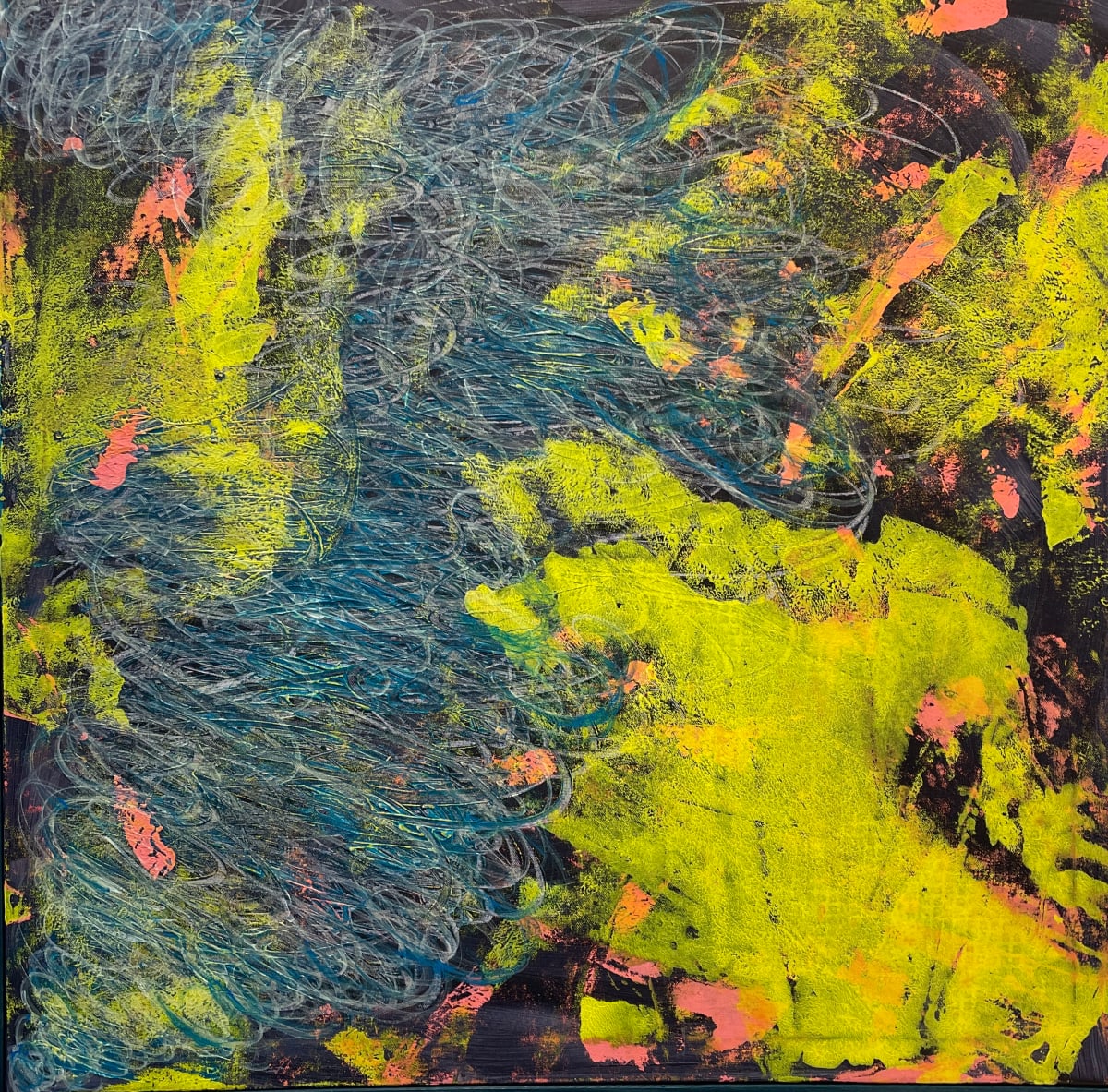MIXED EMOTIONS_30x30x1 by Will Schmahl, Image 1.
