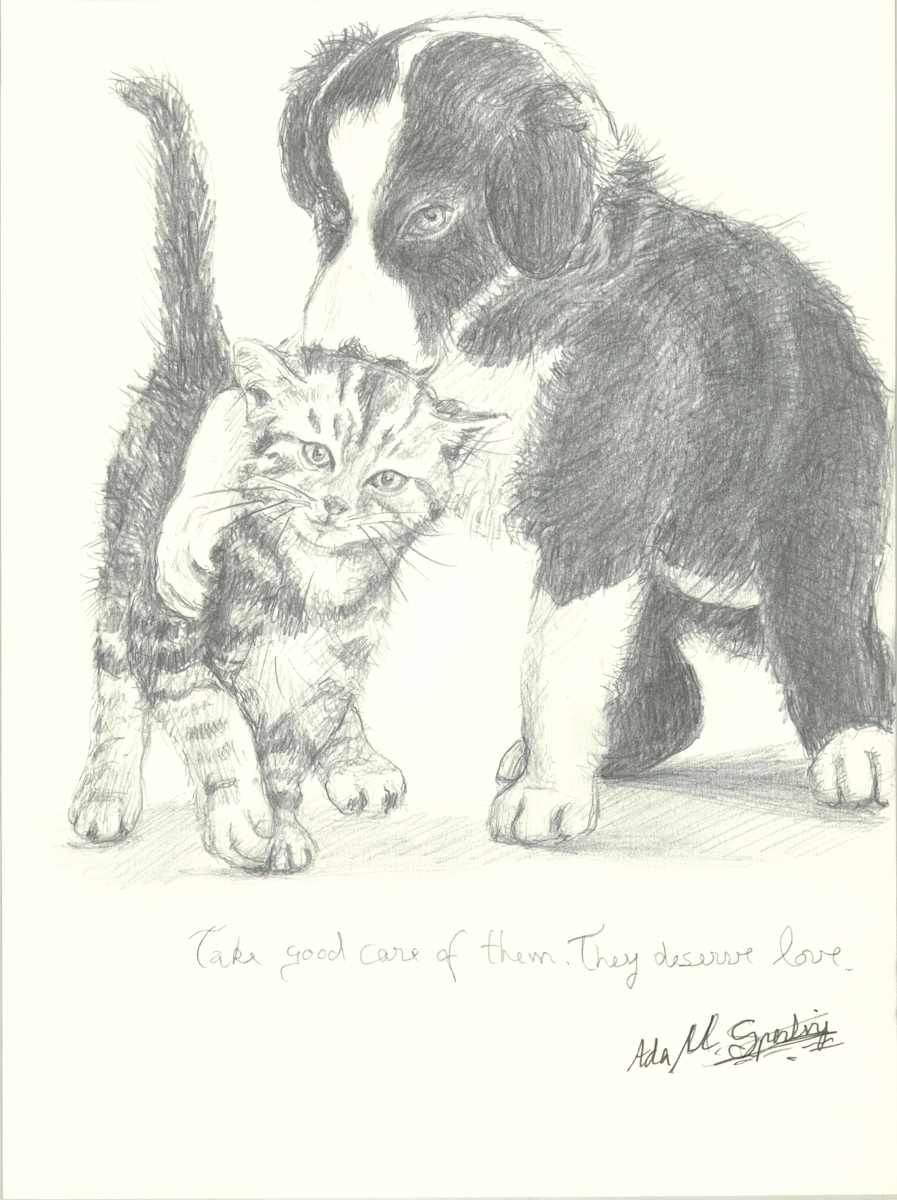 Best Friends II by Ada Monica Sperling 