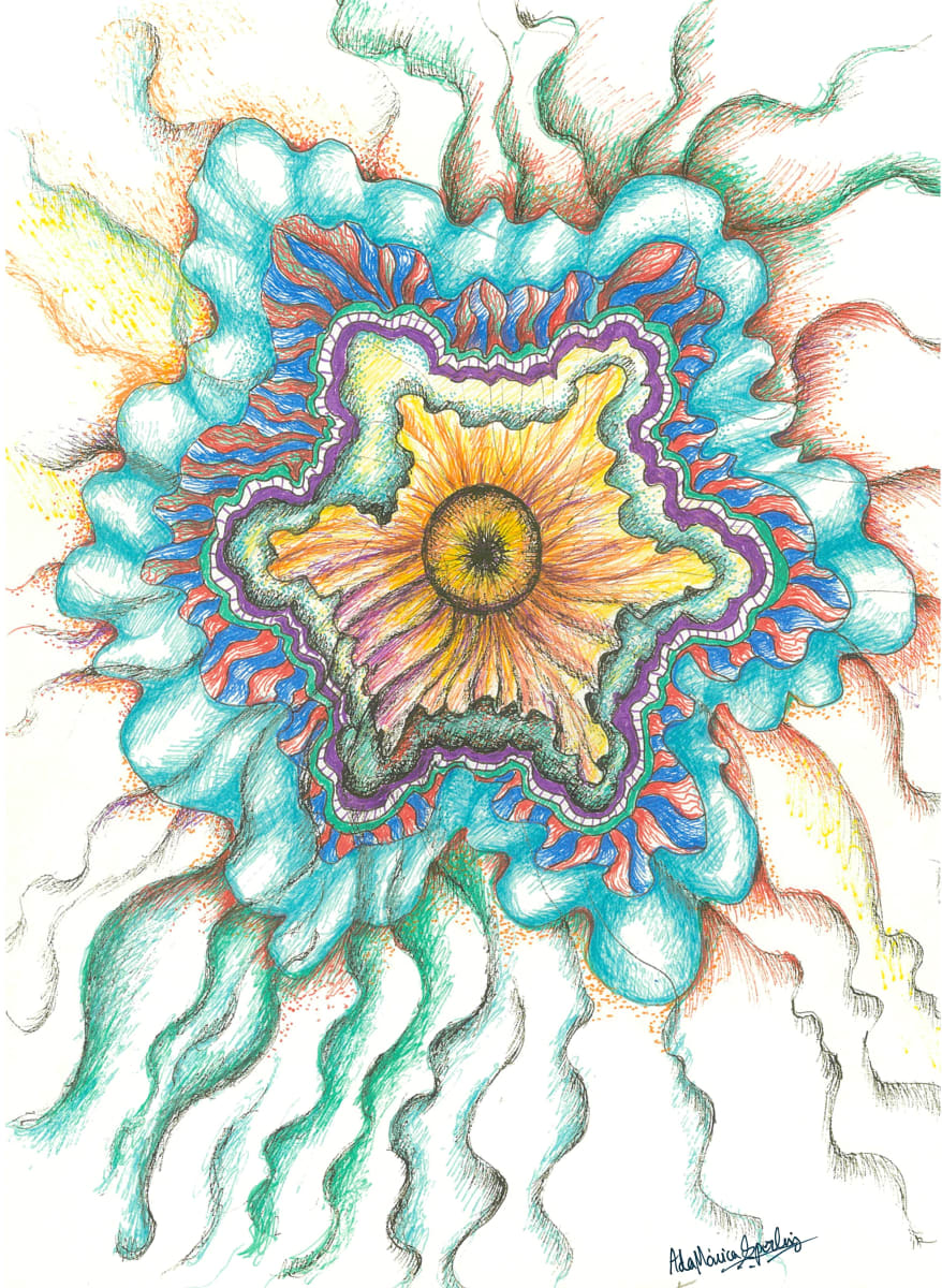 Electric Jellyfish by Ada Monica Sperling 