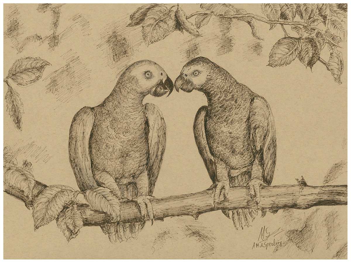 L'amour by Ada Monica Sperling 