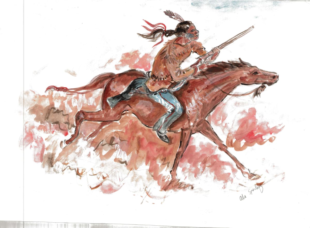 Native American by Ada Monica Sperling 