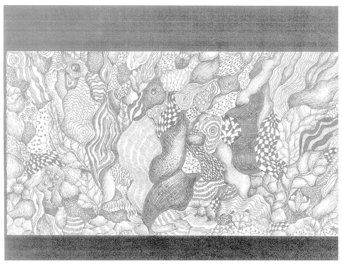 Teeming Marine Life by Ada Monica Sperling 