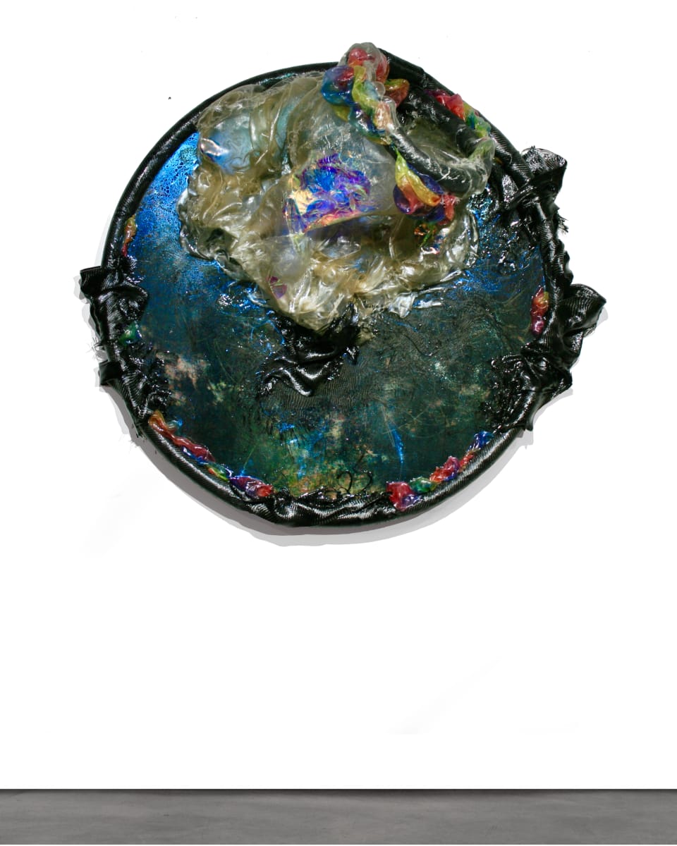 Sustaining Articulation by Mark Stafford  Image: Collectors Note: Orients its opening either upwards or downwards to accommodate furniture if you want to place it above a cabinet or bed.  This is the last of the larger In Medias Res Portals which came from the Mantras, and then either welcomed the geometry of spacetime over it or the representation of physical spacetime cast in layers. 