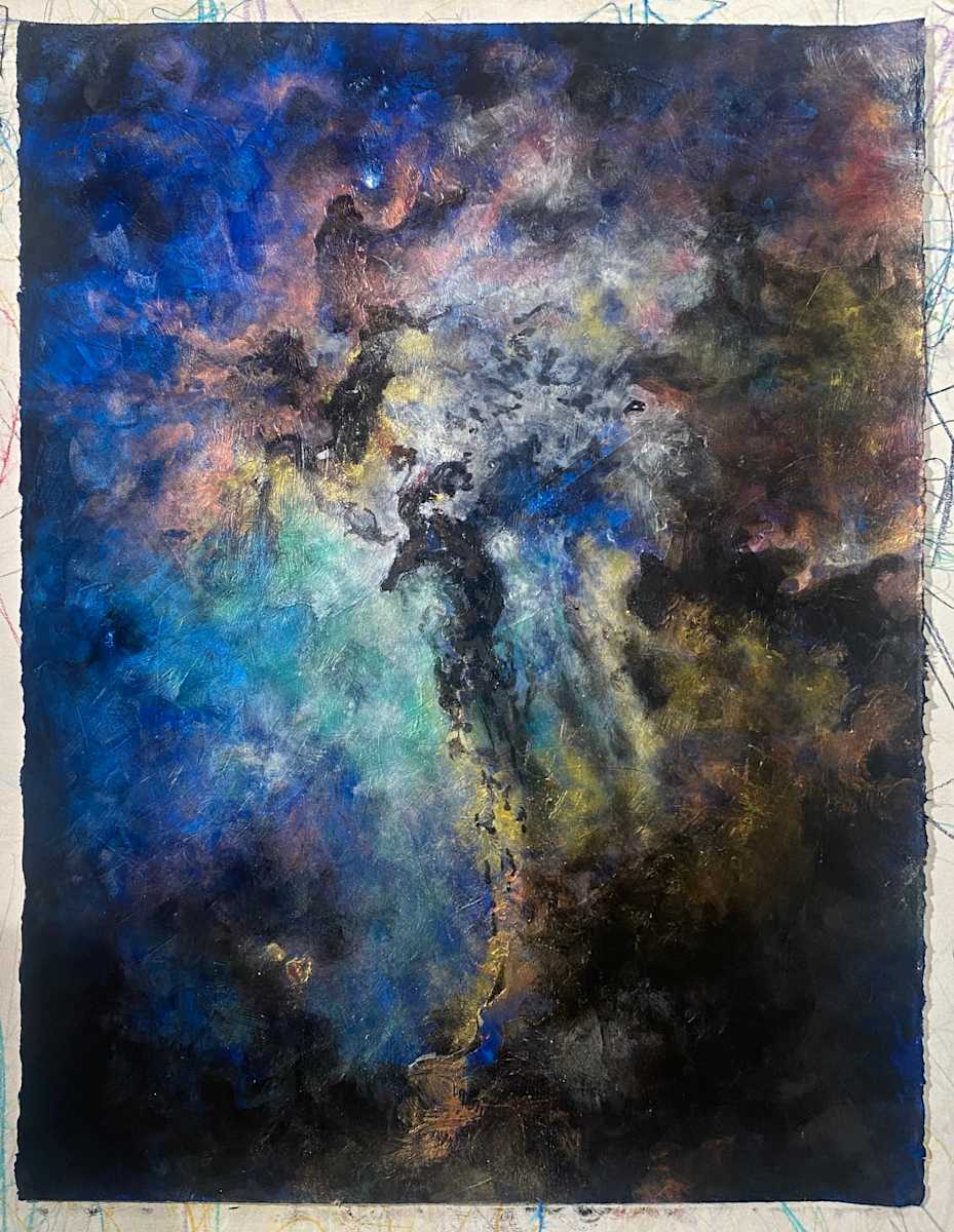 The Lagoon Nebula by Mark Stafford 