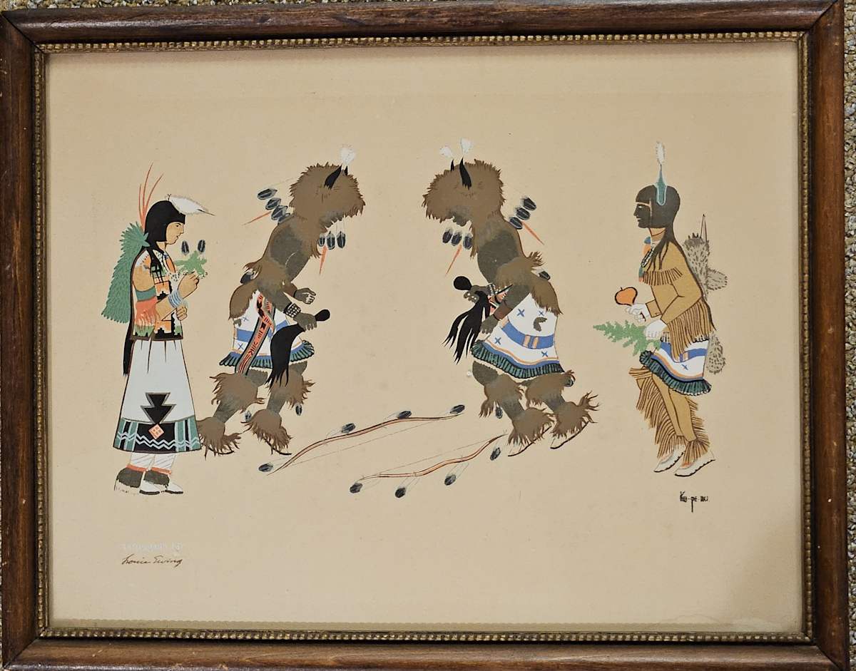 Buffalo Dance by Theodore Suina (Ku-pe-ru) 