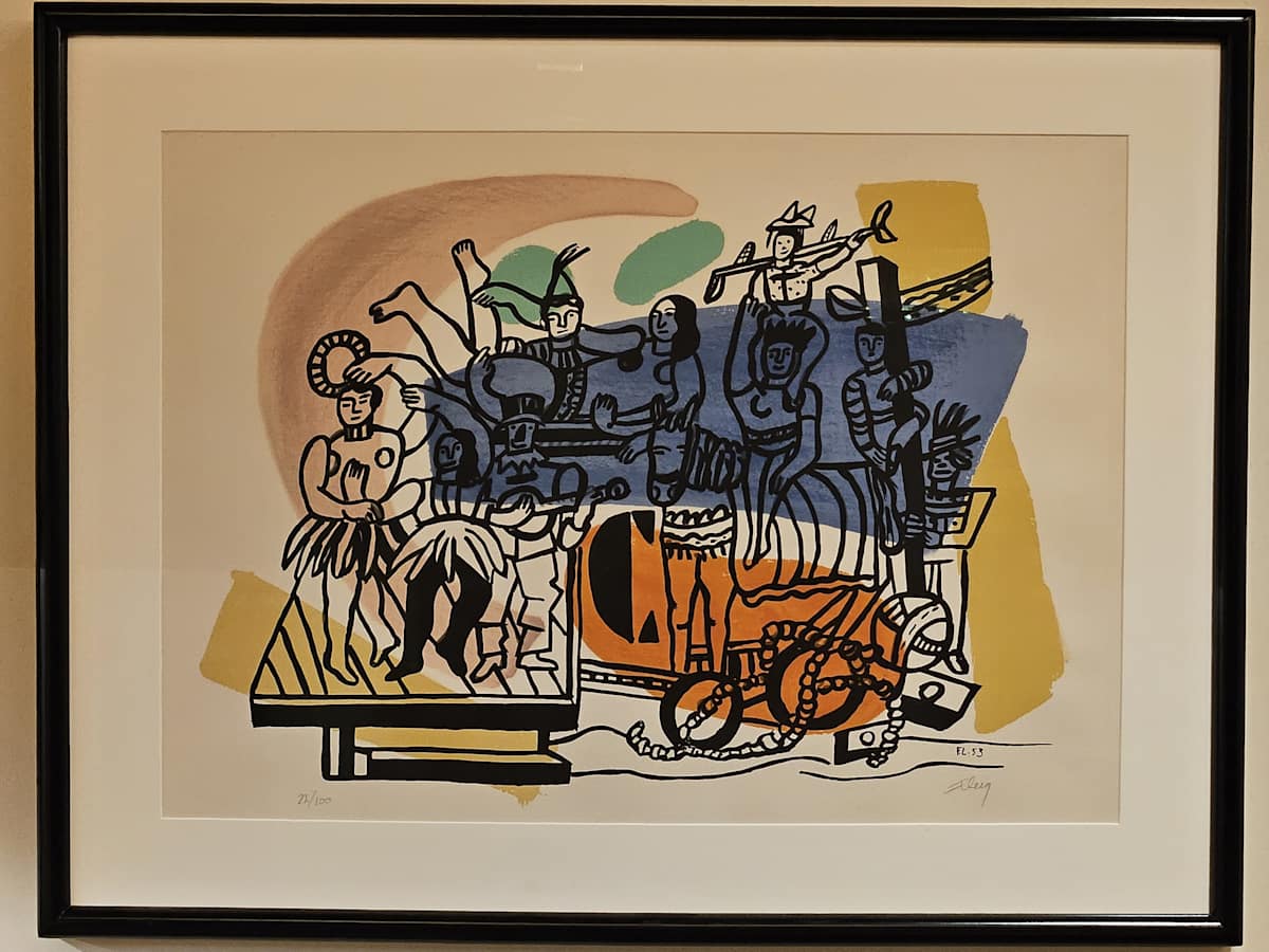 The Grand Parade by Fernand Leger 